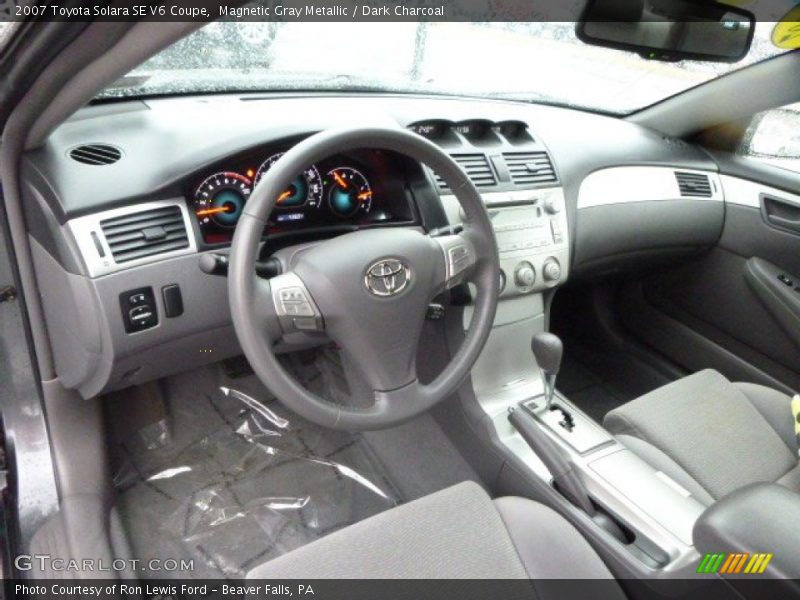Magnetic Gray Metallic / Dark Charcoal 2007 Toyota Solara SE V6 Coupe