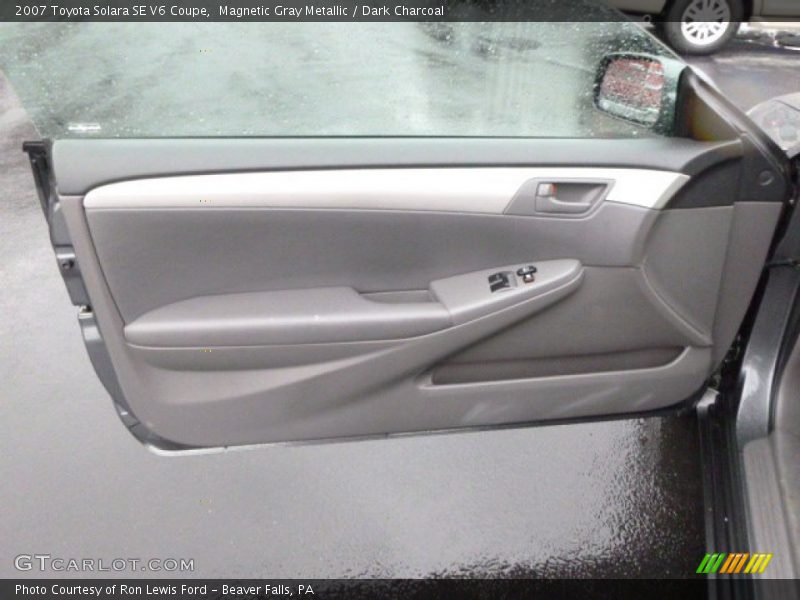 Magnetic Gray Metallic / Dark Charcoal 2007 Toyota Solara SE V6 Coupe