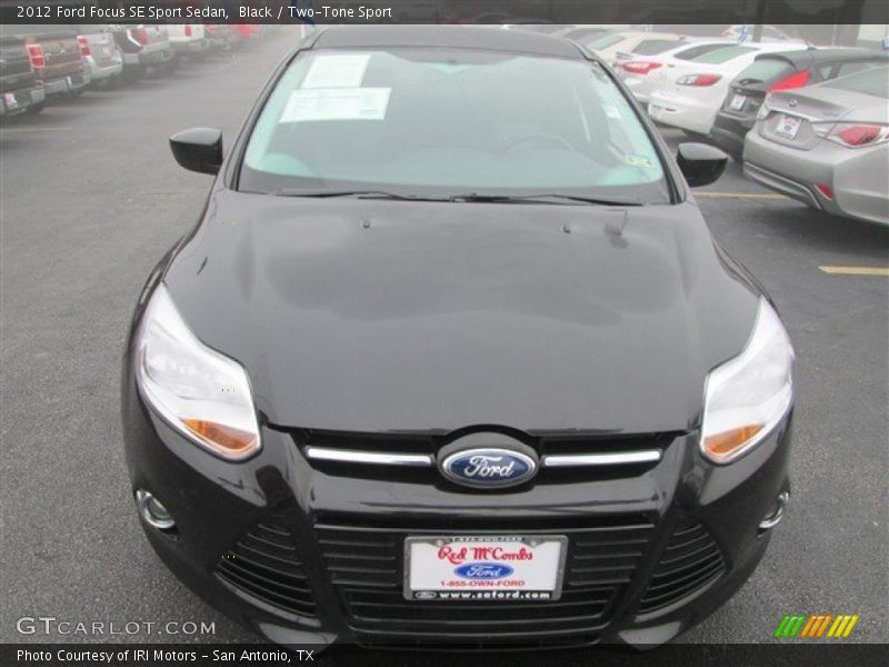 Black / Two-Tone Sport 2012 Ford Focus SE Sport Sedan