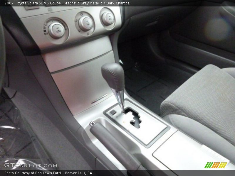 Magnetic Gray Metallic / Dark Charcoal 2007 Toyota Solara SE V6 Coupe