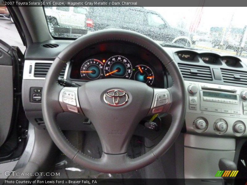 Magnetic Gray Metallic / Dark Charcoal 2007 Toyota Solara SE V6 Coupe