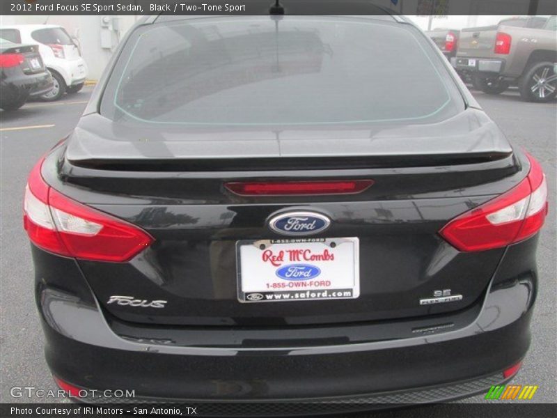 Black / Two-Tone Sport 2012 Ford Focus SE Sport Sedan