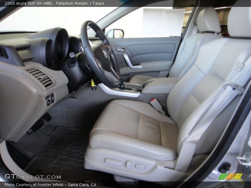 Palladium Metallic / Taupe 2009 Acura RDX SH-AWD