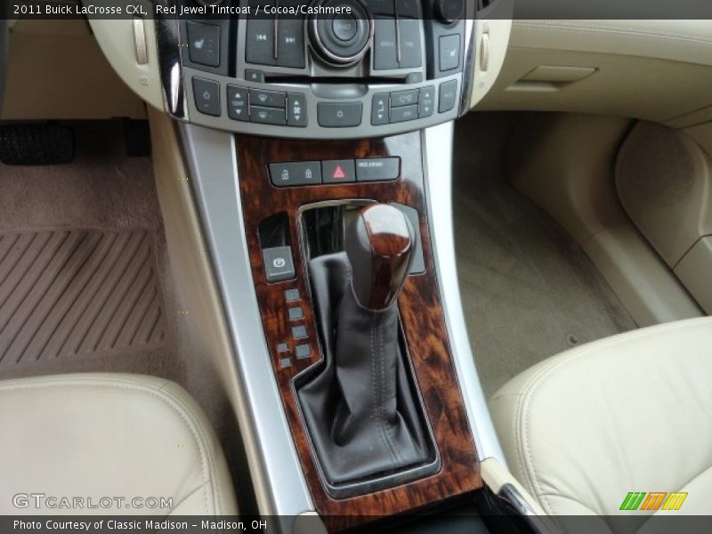 Red Jewel Tintcoat / Cocoa/Cashmere 2011 Buick LaCrosse CXL