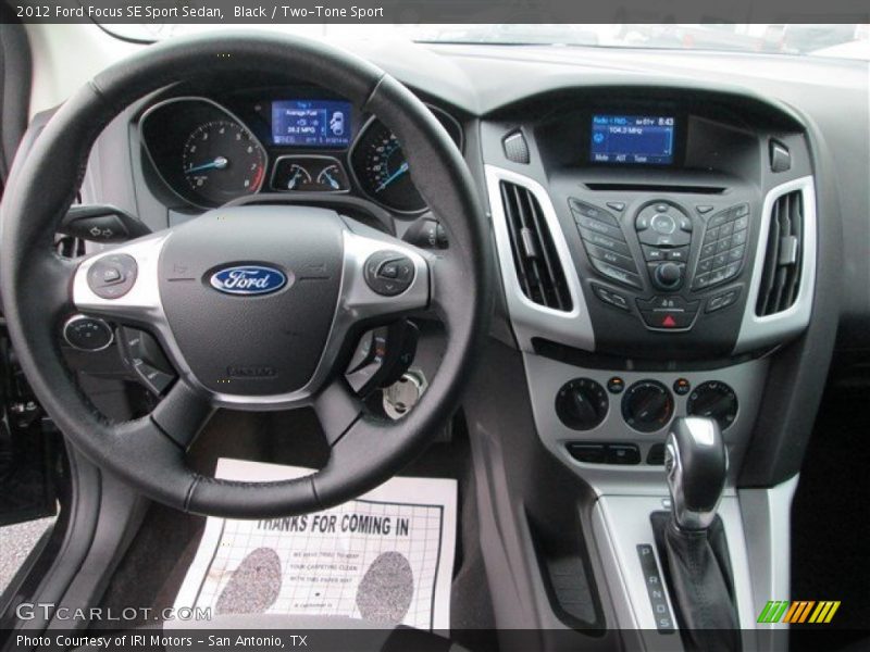 Black / Two-Tone Sport 2012 Ford Focus SE Sport Sedan