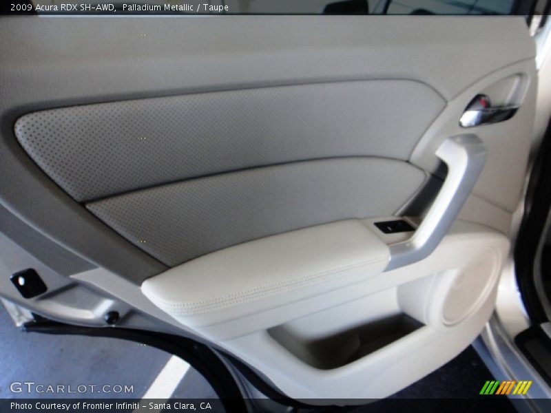 Palladium Metallic / Taupe 2009 Acura RDX SH-AWD
