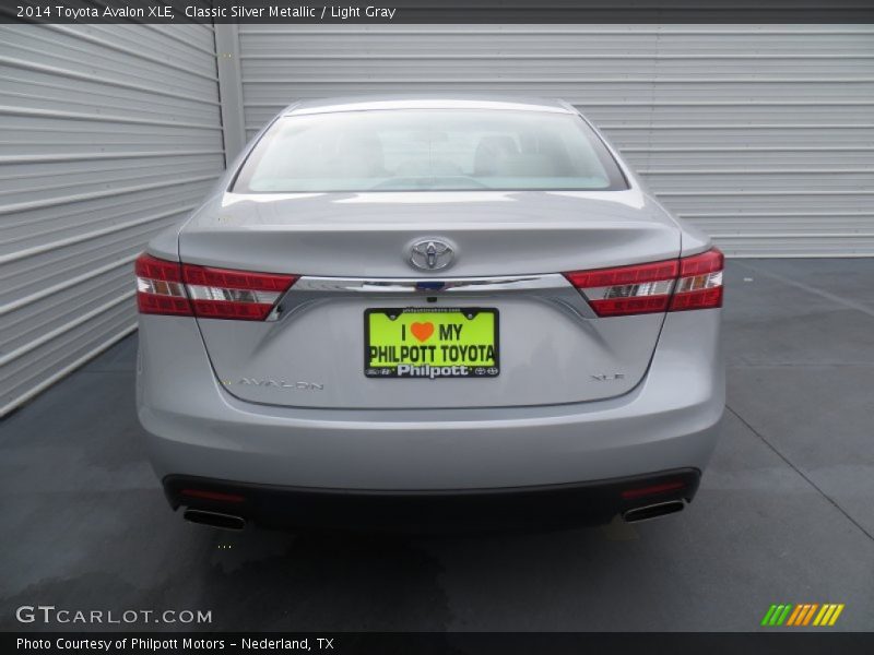 Classic Silver Metallic / Light Gray 2014 Toyota Avalon XLE