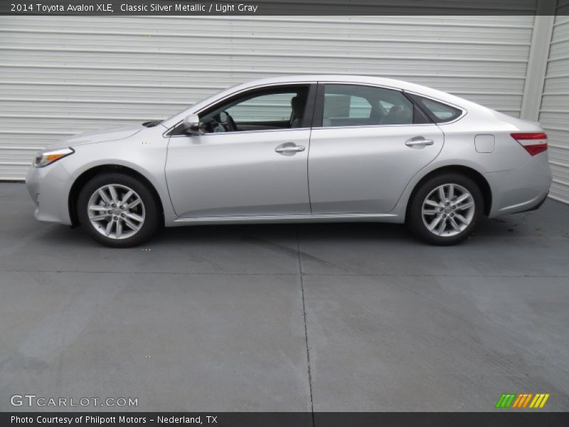 Classic Silver Metallic / Light Gray 2014 Toyota Avalon XLE