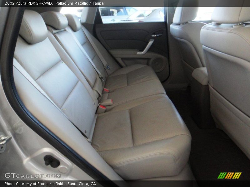 Palladium Metallic / Taupe 2009 Acura RDX SH-AWD