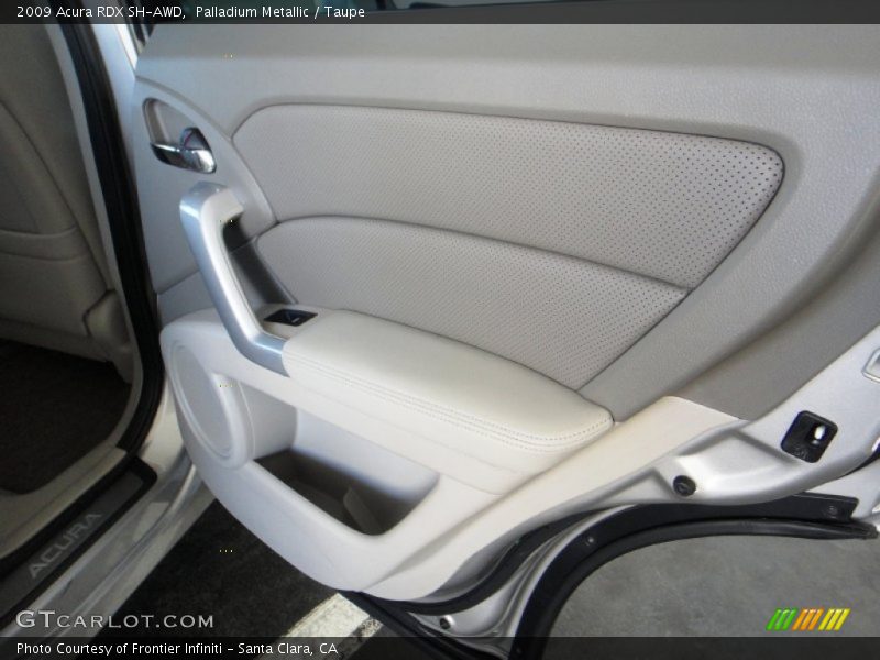 Palladium Metallic / Taupe 2009 Acura RDX SH-AWD