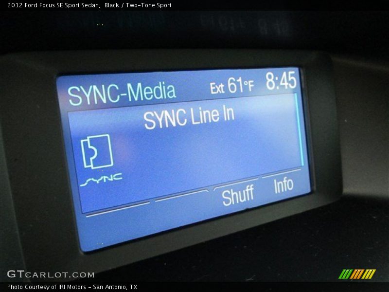 Black / Two-Tone Sport 2012 Ford Focus SE Sport Sedan