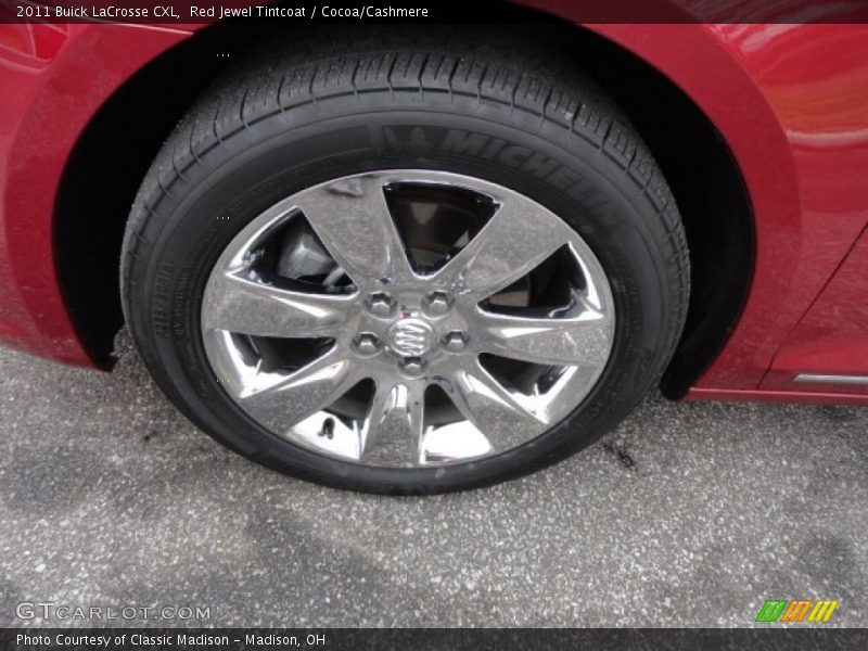 Red Jewel Tintcoat / Cocoa/Cashmere 2011 Buick LaCrosse CXL