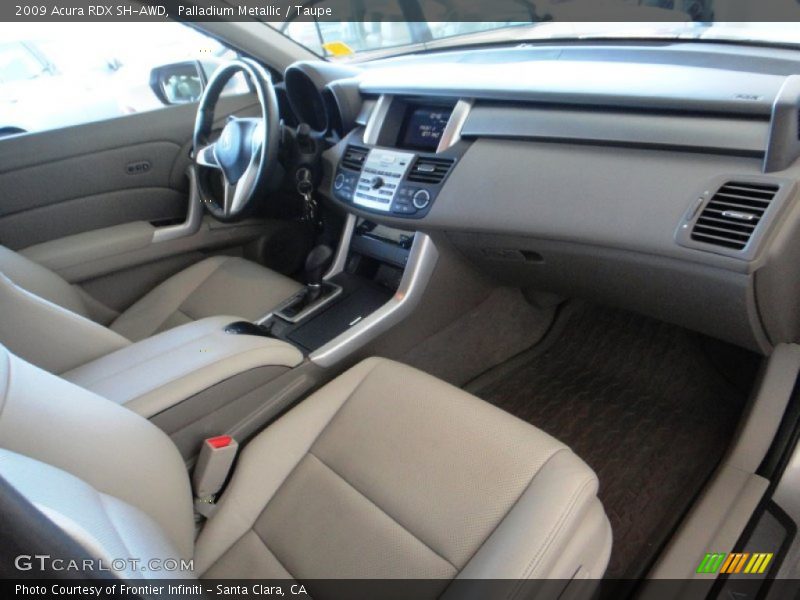 Palladium Metallic / Taupe 2009 Acura RDX SH-AWD