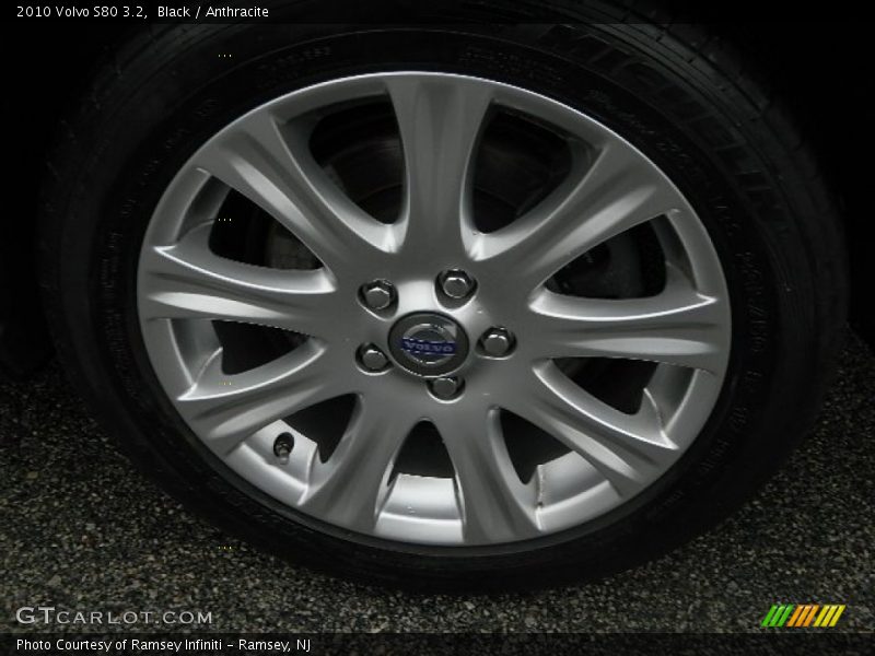 Black / Anthracite 2010 Volvo S80 3.2