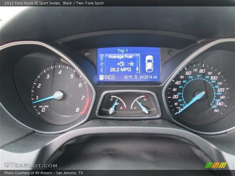 Black / Two-Tone Sport 2012 Ford Focus SE Sport Sedan