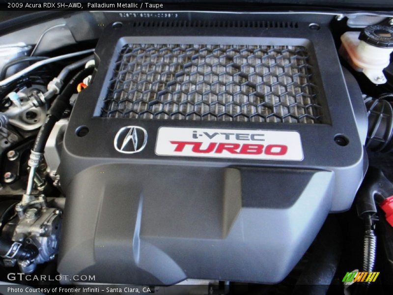 Palladium Metallic / Taupe 2009 Acura RDX SH-AWD