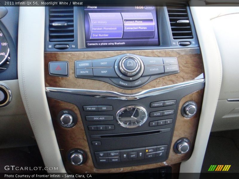 Moonlight White / Wheat 2011 Infiniti QX 56