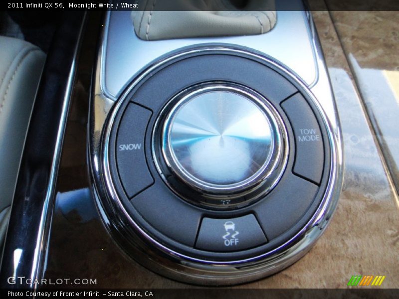 Moonlight White / Wheat 2011 Infiniti QX 56