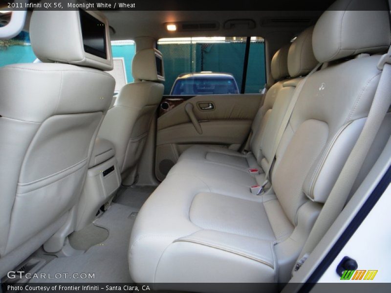 Moonlight White / Wheat 2011 Infiniti QX 56