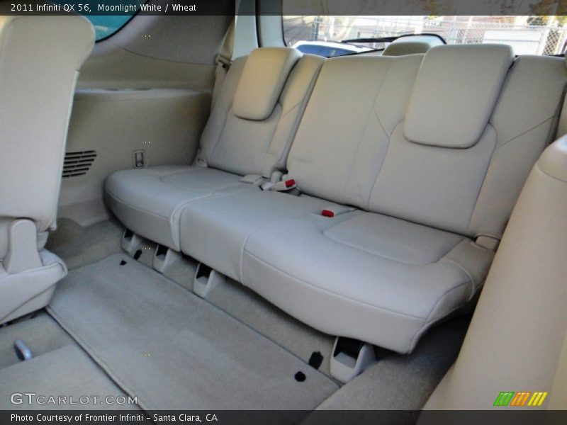 Moonlight White / Wheat 2011 Infiniti QX 56