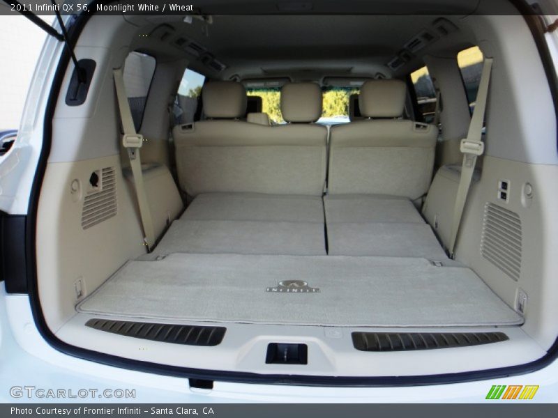 Moonlight White / Wheat 2011 Infiniti QX 56
