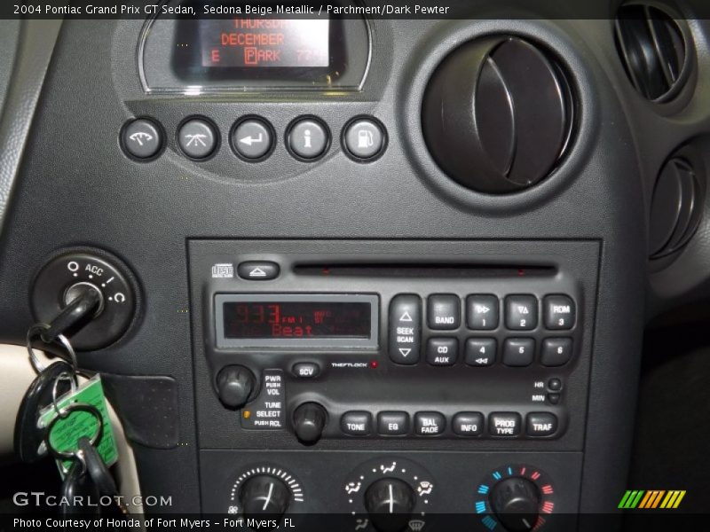 Sedona Beige Metallic / Parchment/Dark Pewter 2004 Pontiac Grand Prix GT Sedan