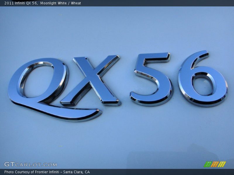 Moonlight White / Wheat 2011 Infiniti QX 56