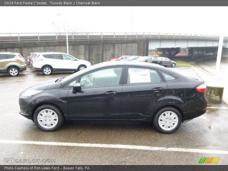 Tuxedo Black / Charcoal Black 2014 Ford Fiesta S Sedan