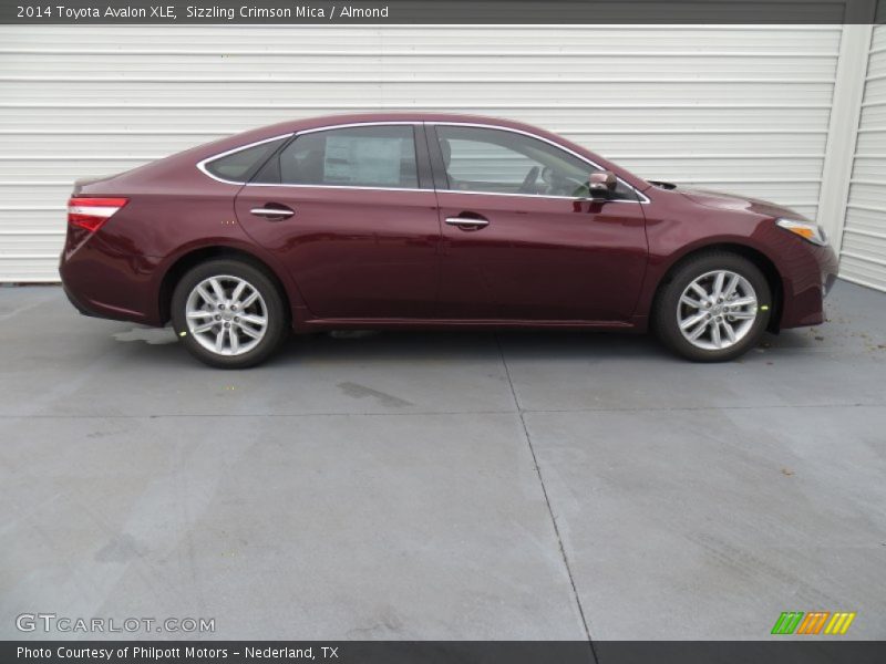  2014 Avalon XLE Sizzling Crimson Mica