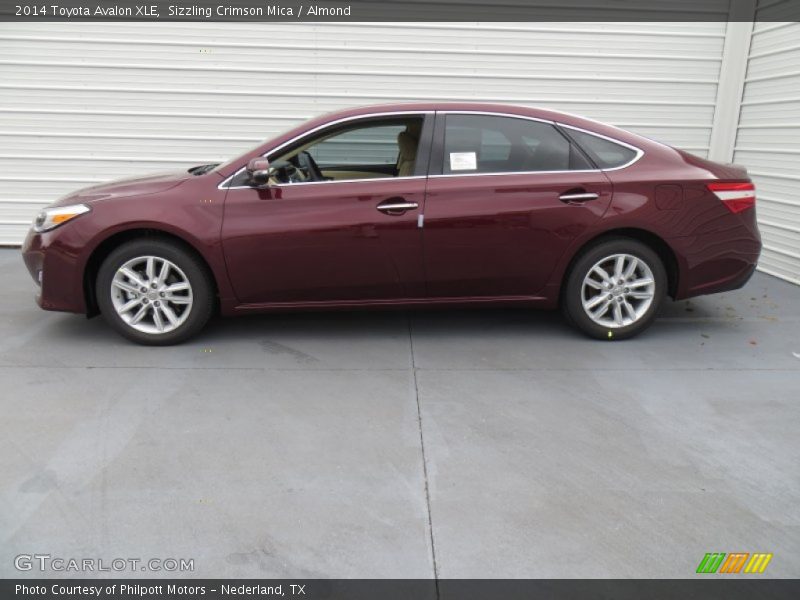  2014 Avalon XLE Sizzling Crimson Mica