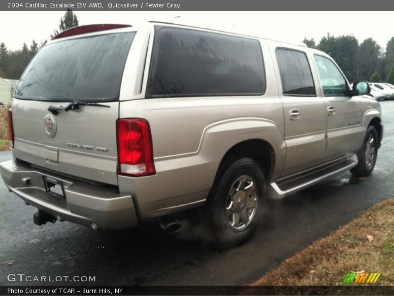 Quicksilver / Pewter Gray 2004 Cadillac Escalade ESV AWD