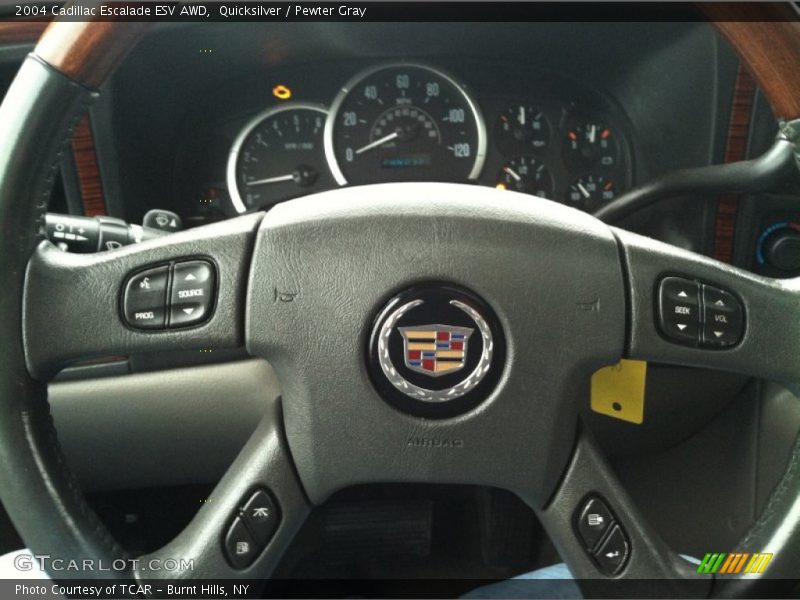 Quicksilver / Pewter Gray 2004 Cadillac Escalade ESV AWD