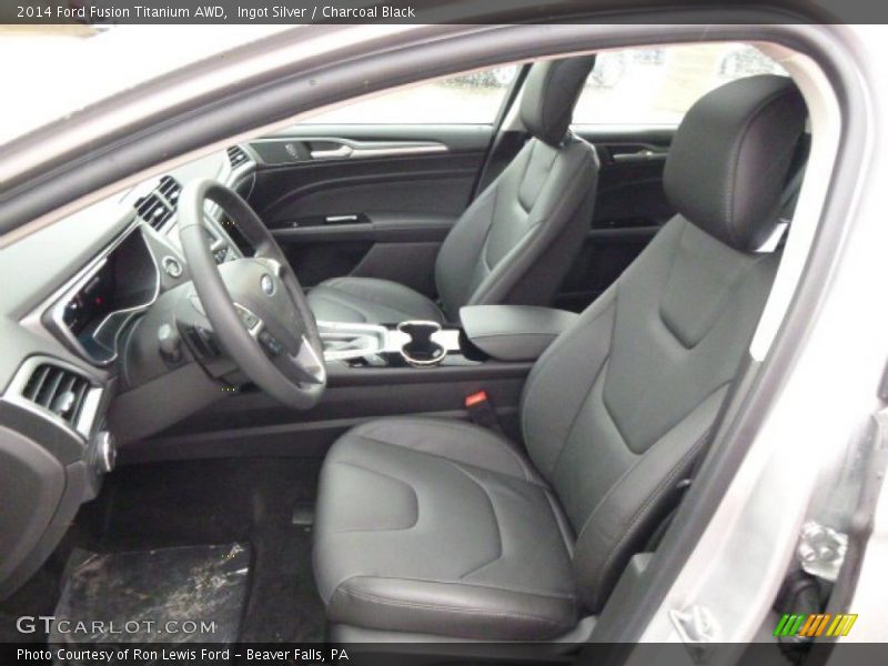 Front Seat of 2014 Fusion Titanium AWD