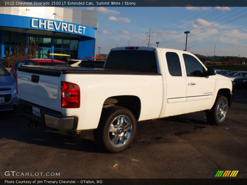 Summit White / Ebony 2012 Chevrolet Silverado 1500 LT Extended Cab