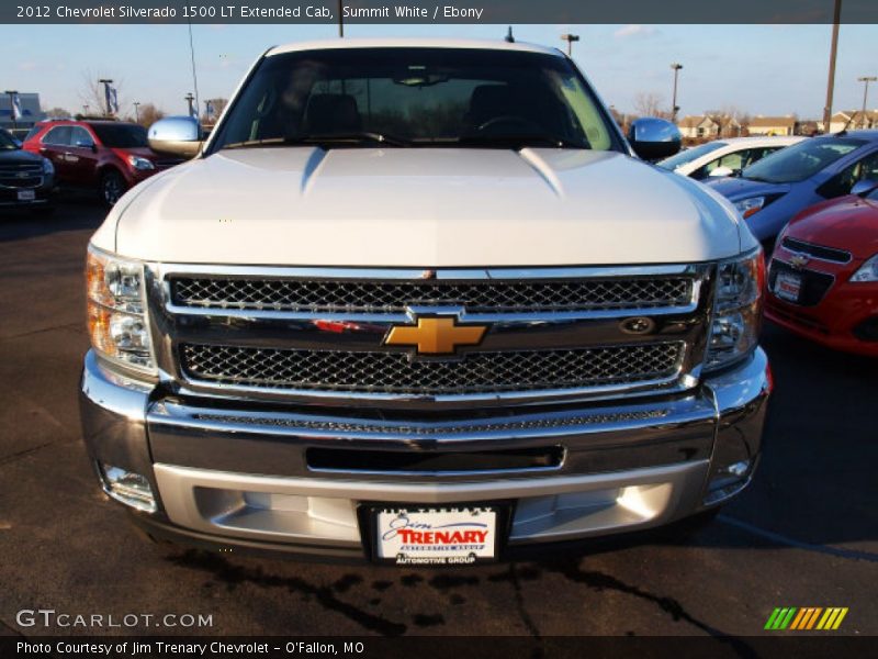 Summit White / Ebony 2012 Chevrolet Silverado 1500 LT Extended Cab