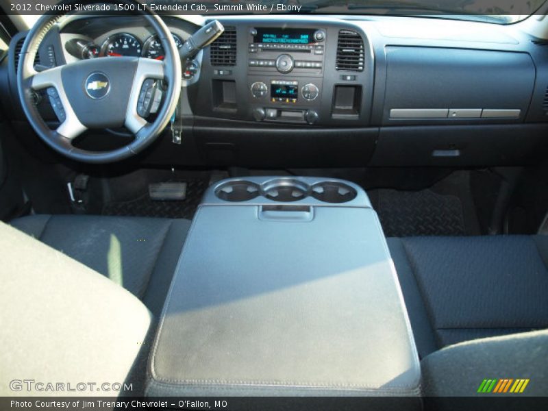 Summit White / Ebony 2012 Chevrolet Silverado 1500 LT Extended Cab