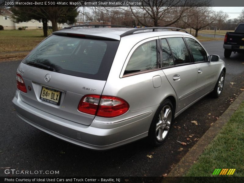 Brilliant Silver Metallic / Charcoal 2005 Mercedes-Benz E 500 4Matic Wagon