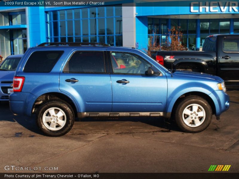 Sport Blue Metallic / Charcoal 2009 Ford Escape XLT V6