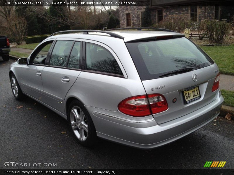 Brilliant Silver Metallic / Charcoal 2005 Mercedes-Benz E 500 4Matic Wagon