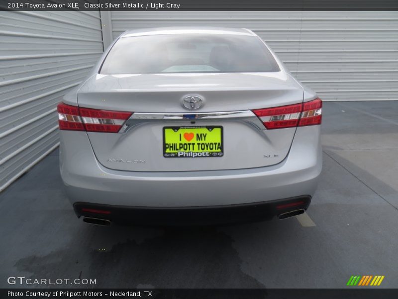 Classic Silver Metallic / Light Gray 2014 Toyota Avalon XLE