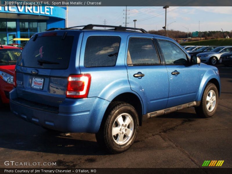Sport Blue Metallic / Charcoal 2009 Ford Escape XLT V6