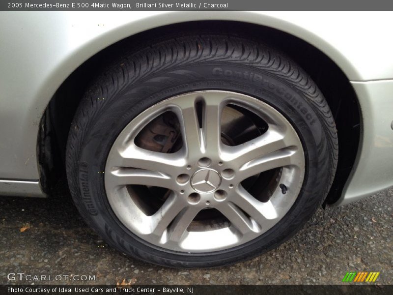 Brilliant Silver Metallic / Charcoal 2005 Mercedes-Benz E 500 4Matic Wagon