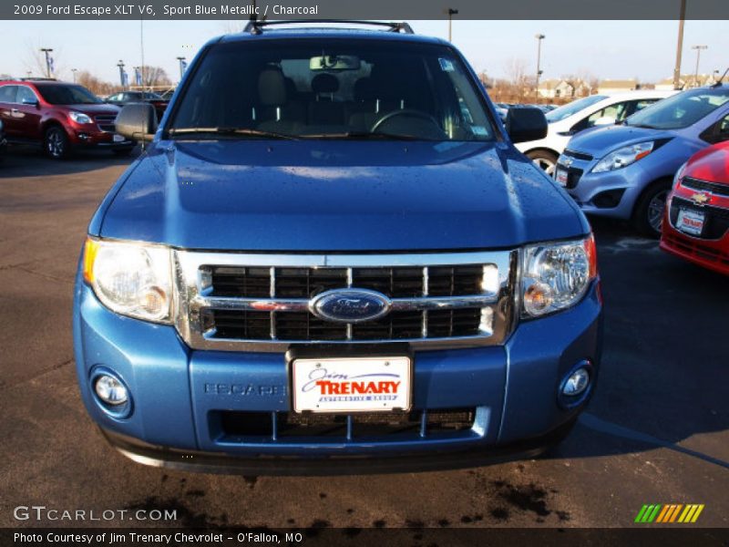 Sport Blue Metallic / Charcoal 2009 Ford Escape XLT V6