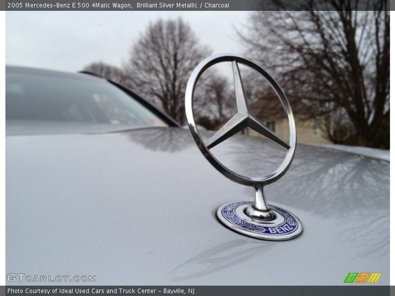 Brilliant Silver Metallic / Charcoal 2005 Mercedes-Benz E 500 4Matic Wagon