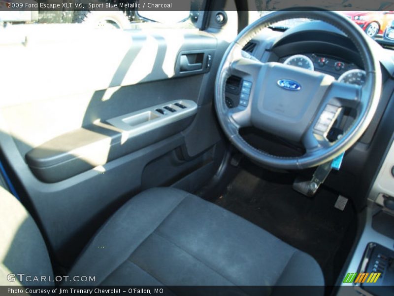 Sport Blue Metallic / Charcoal 2009 Ford Escape XLT V6