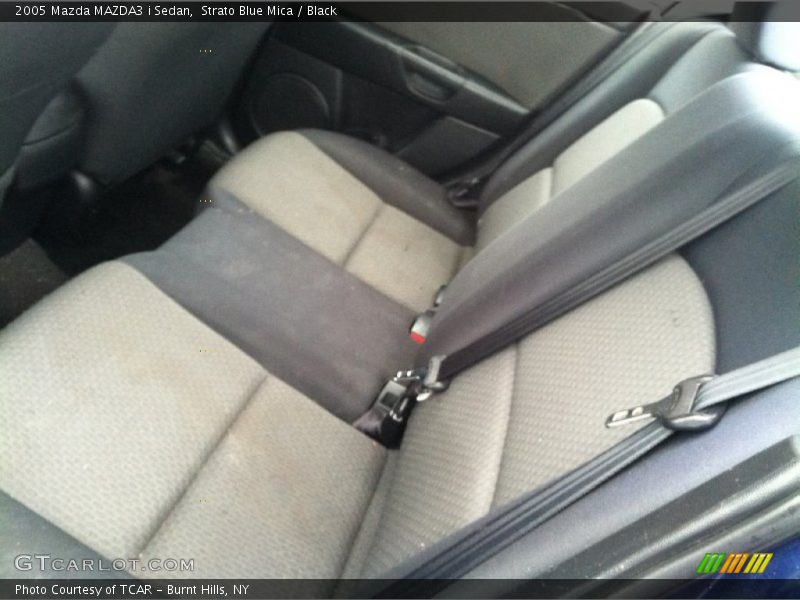 Strato Blue Mica / Black 2005 Mazda MAZDA3 i Sedan
