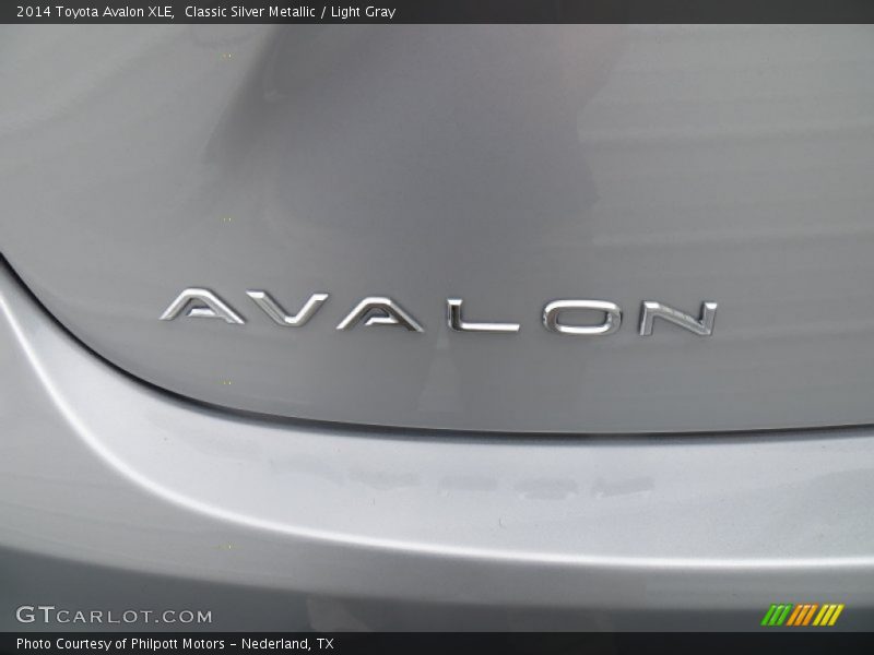 Classic Silver Metallic / Light Gray 2014 Toyota Avalon XLE