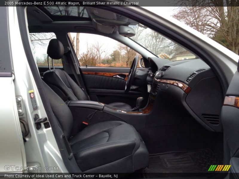 Brilliant Silver Metallic / Charcoal 2005 Mercedes-Benz E 500 4Matic Wagon