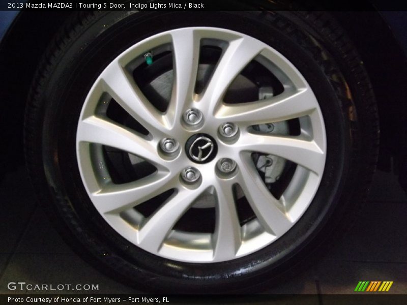 Indigo Lights Mica / Black 2013 Mazda MAZDA3 i Touring 5 Door