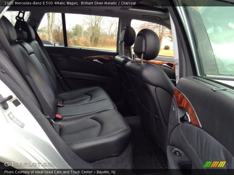Brilliant Silver Metallic / Charcoal 2005 Mercedes-Benz E 500 4Matic Wagon
